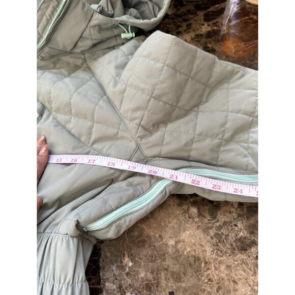 Free People Women’s All Prepped Ski Jacket, Grayed Olive Size M (MSRP $428) - Picture 11 of 15